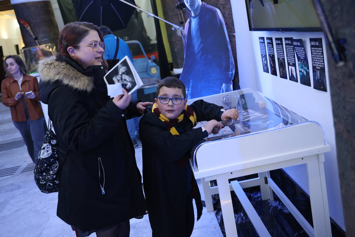 El Amaia viajó a Hogwarts