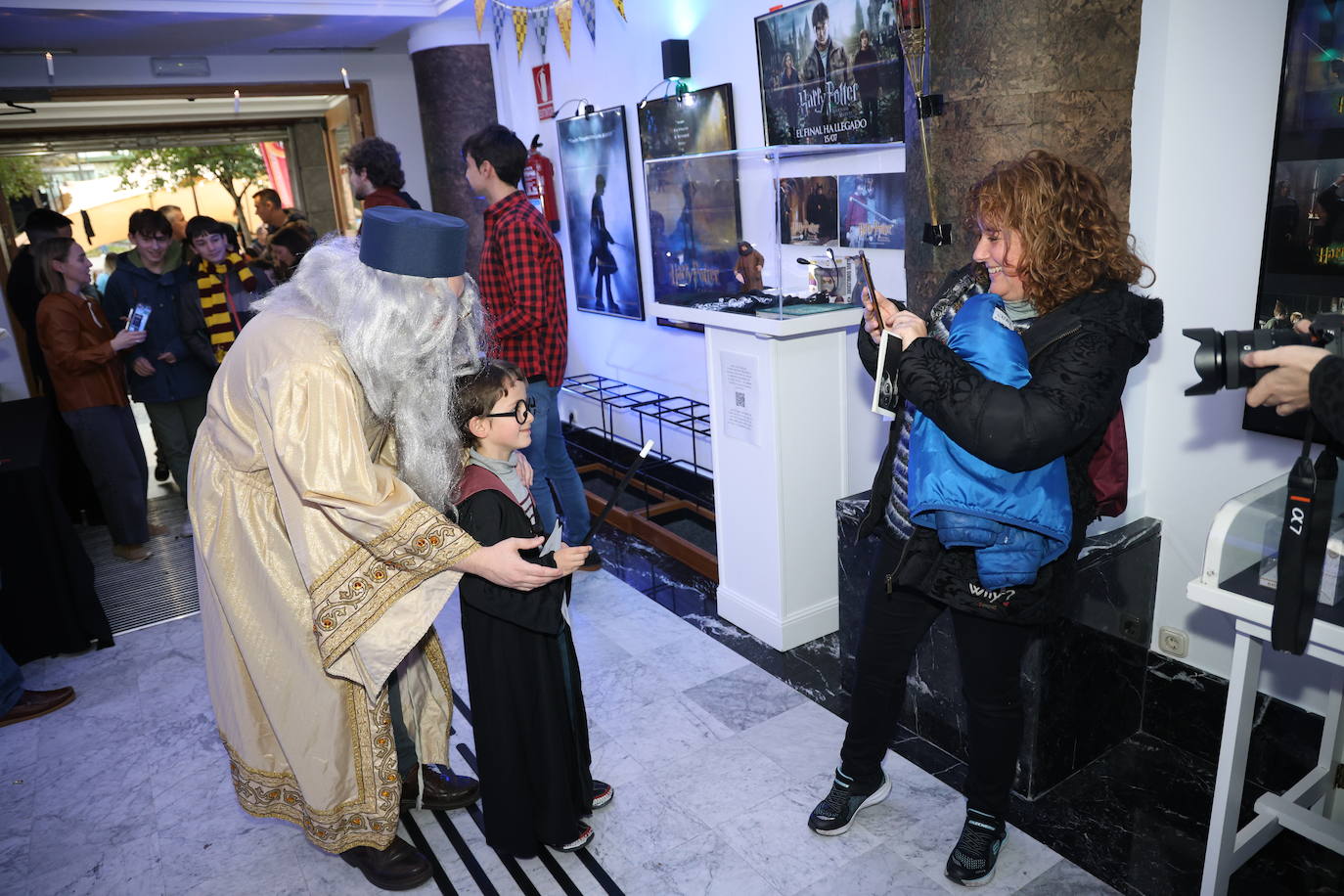 El Amaia viajó a Hogwarts