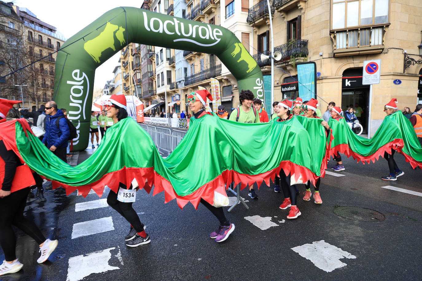 Las mejores imágenes de la San Silvestre de Donostia