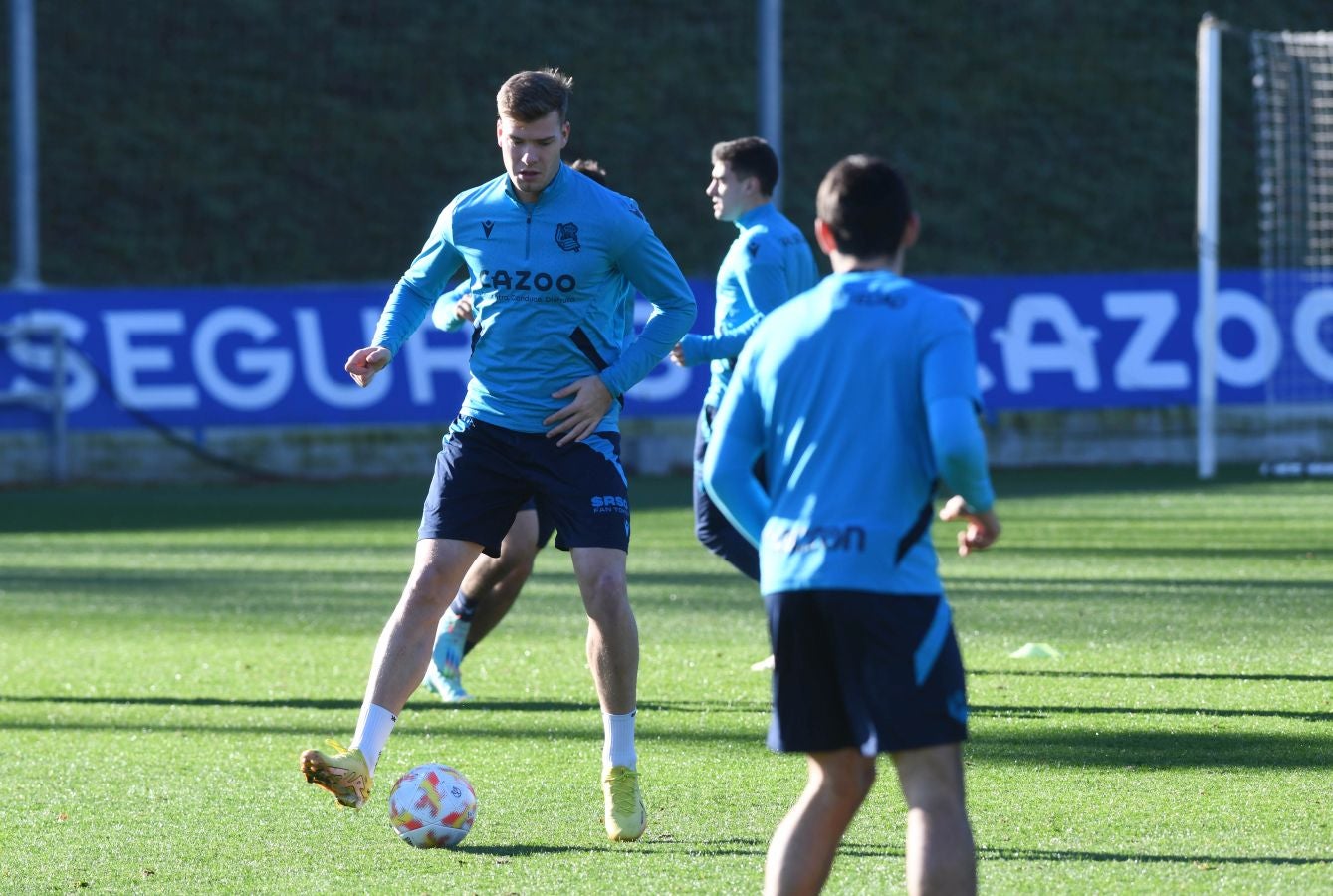 Fotos: Último entrenamiento antes de visitar Las Gaunas