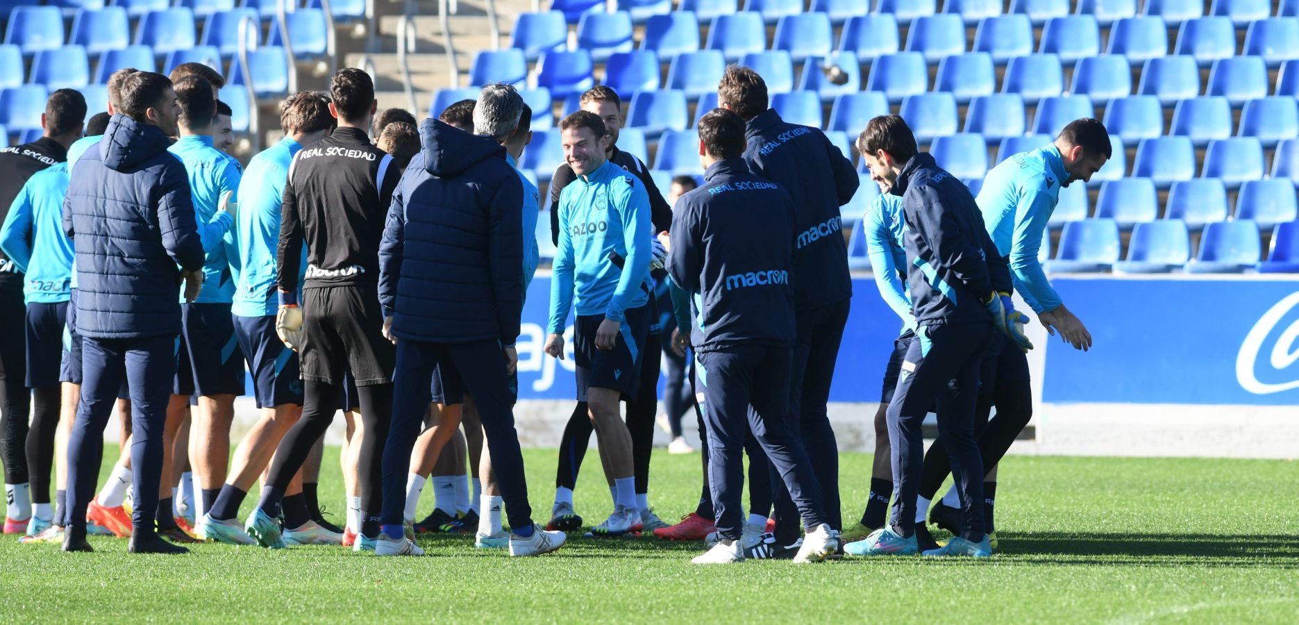 Fotos: Último entrenamiento antes de visitar Las Gaunas