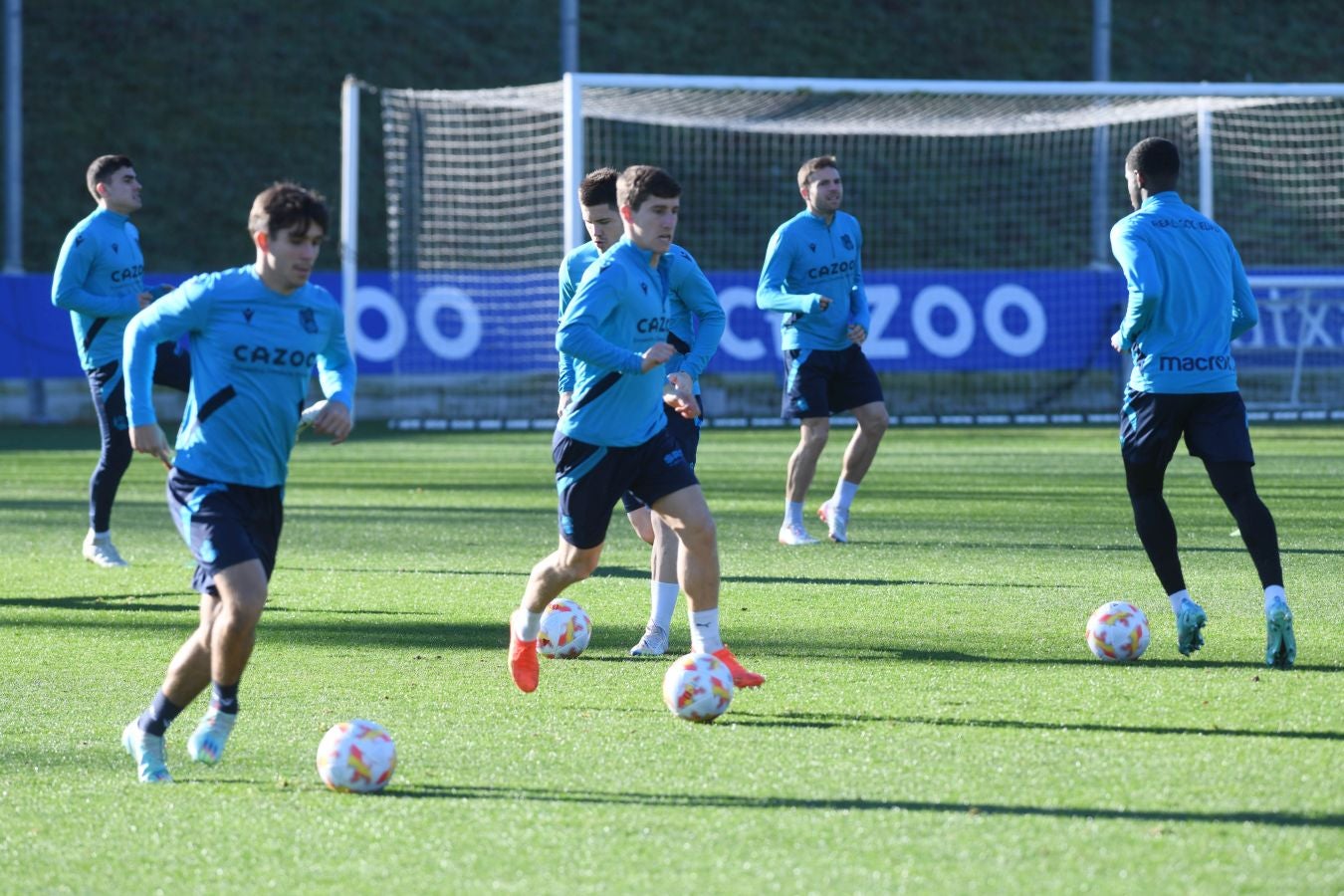 Fotos: Último entrenamiento antes de visitar Las Gaunas
