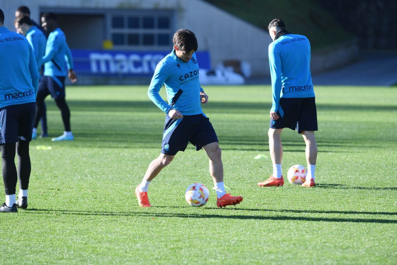 Fotos: Último entrenamiento antes de visitar Las Gaunas