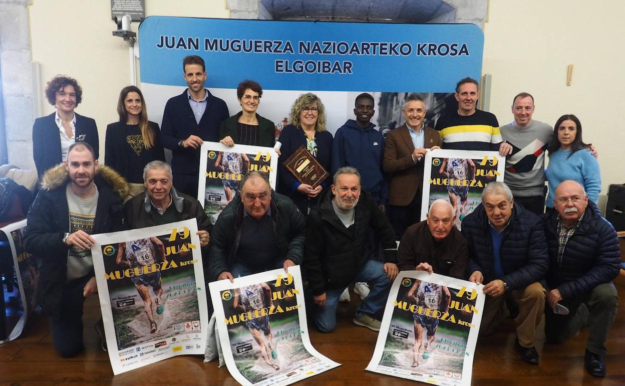 Presentación del Cross Internacional Juan Muguerza de Elgoibar.