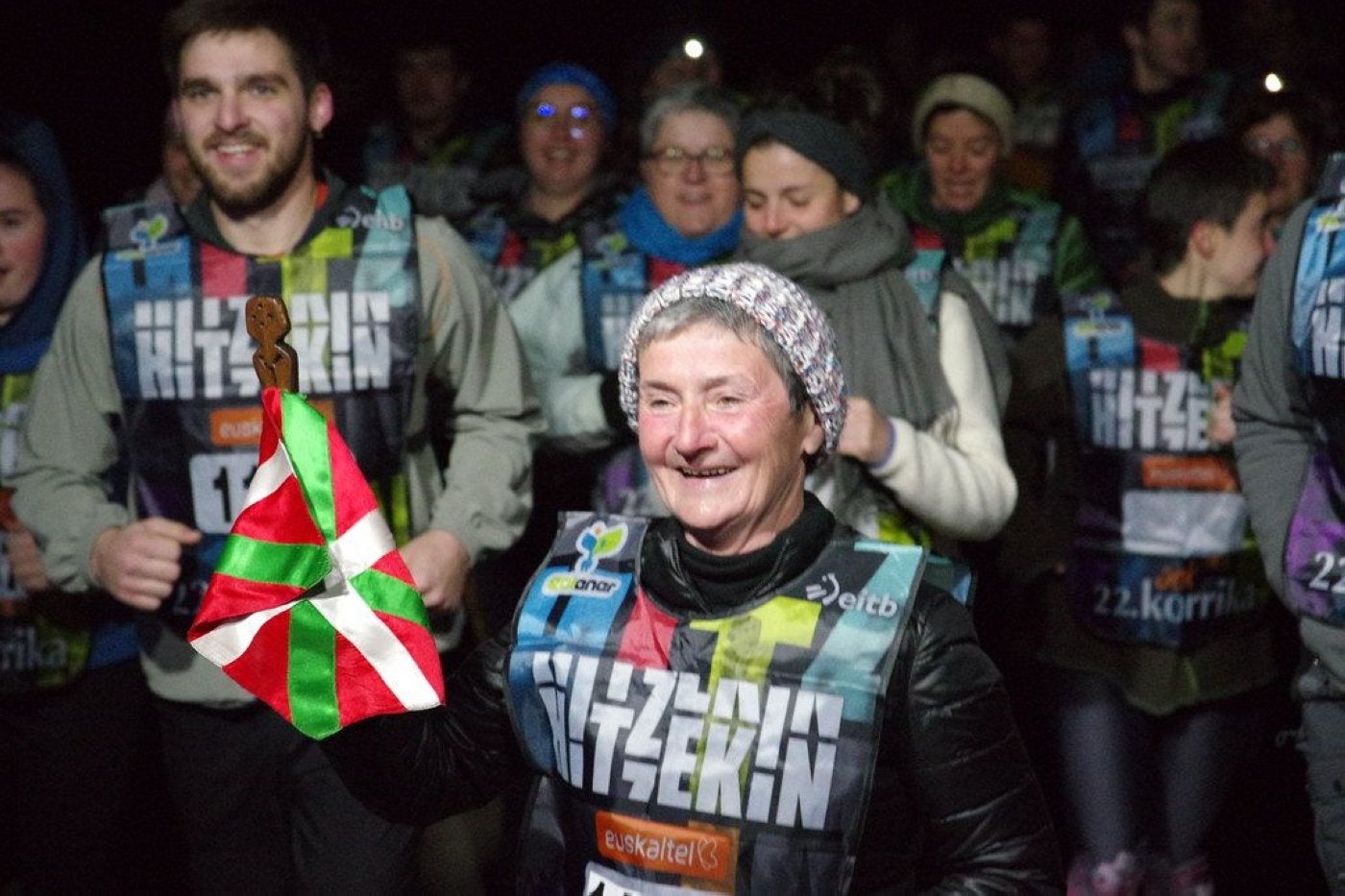 Iazko martxoaren 31tik apirilaren 10era gauak ere argitu zituen Korrikak. 