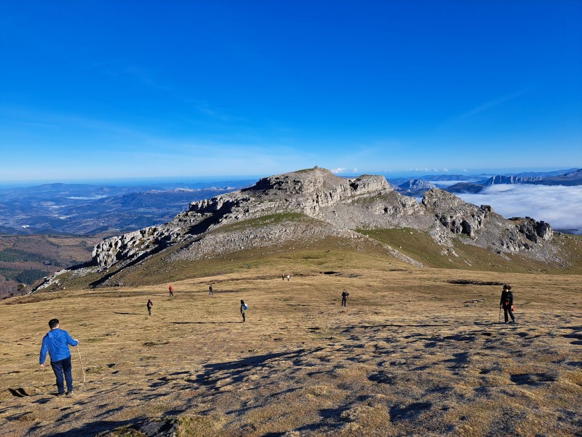 Fotos:Ruta a la cima del Gorbeia