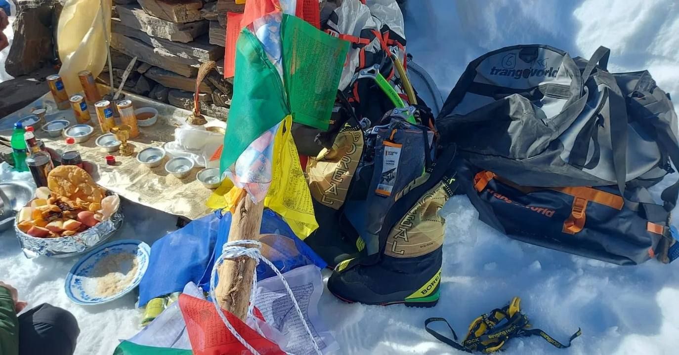 Fotos: La ascensión de Txikon al Manaslu, en imágenes