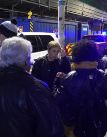 Imagen secundaria 2 - Desalojan a 42 vecinos en Pasai Antxo tras reventar una viga maestra de la estructura de un edificio