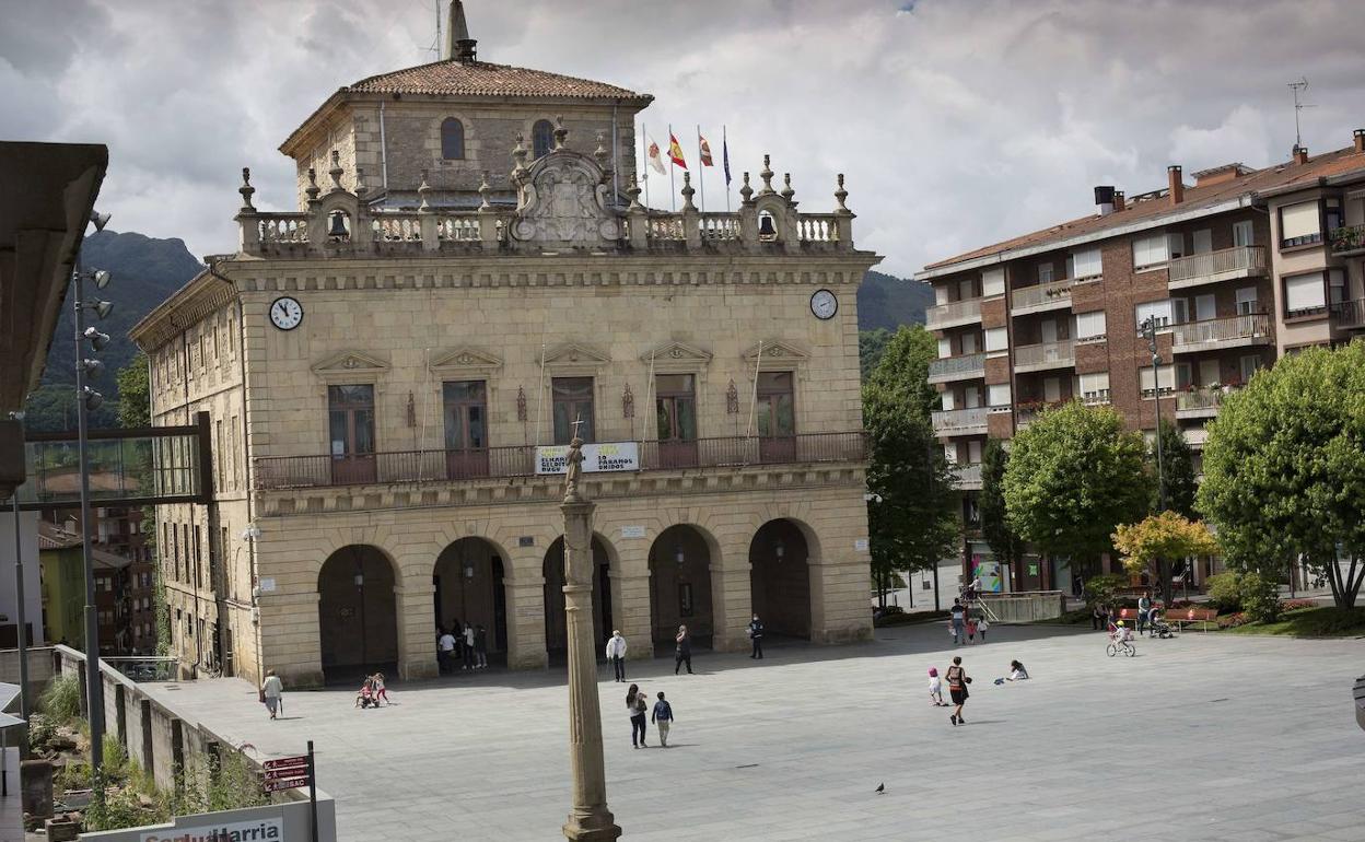 El Ayuntamiento de Irun.