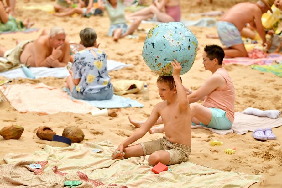 Fotos: Parece una playa pero no lo es