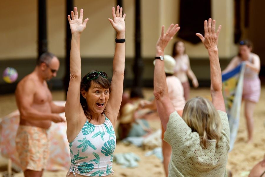 Fotos: Parece una playa pero no lo es