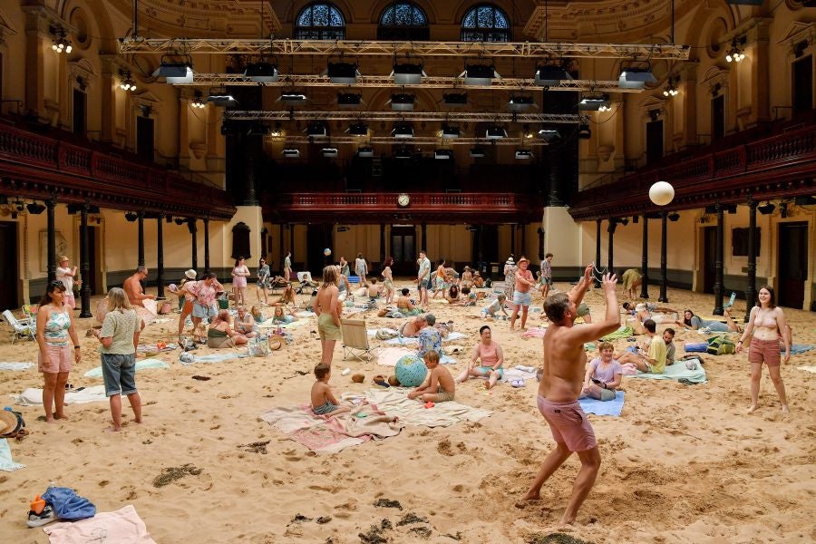 Fotos: Parece una playa pero no lo es