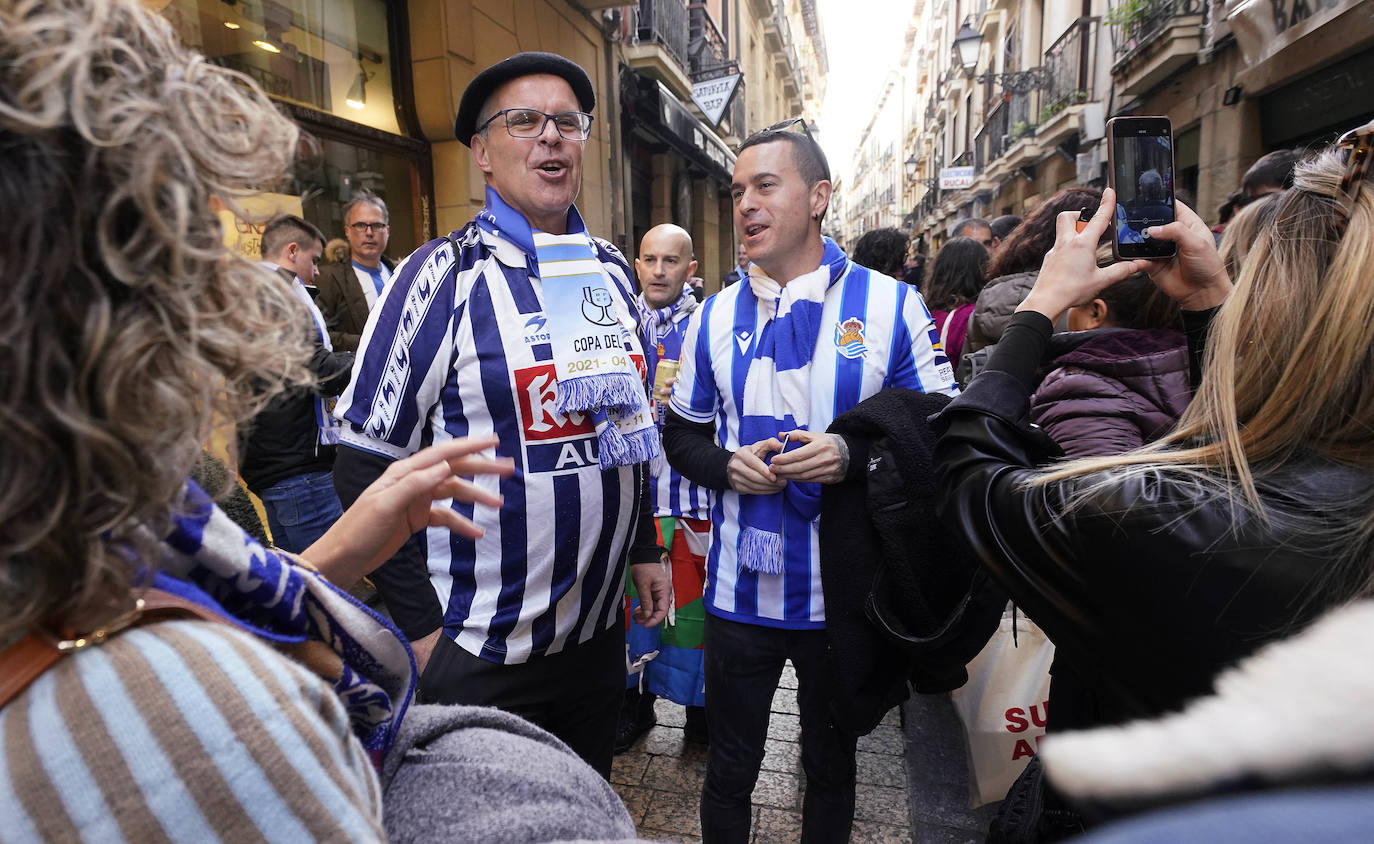 Fotos: Ambiente de lujo antes de un intenso derbi