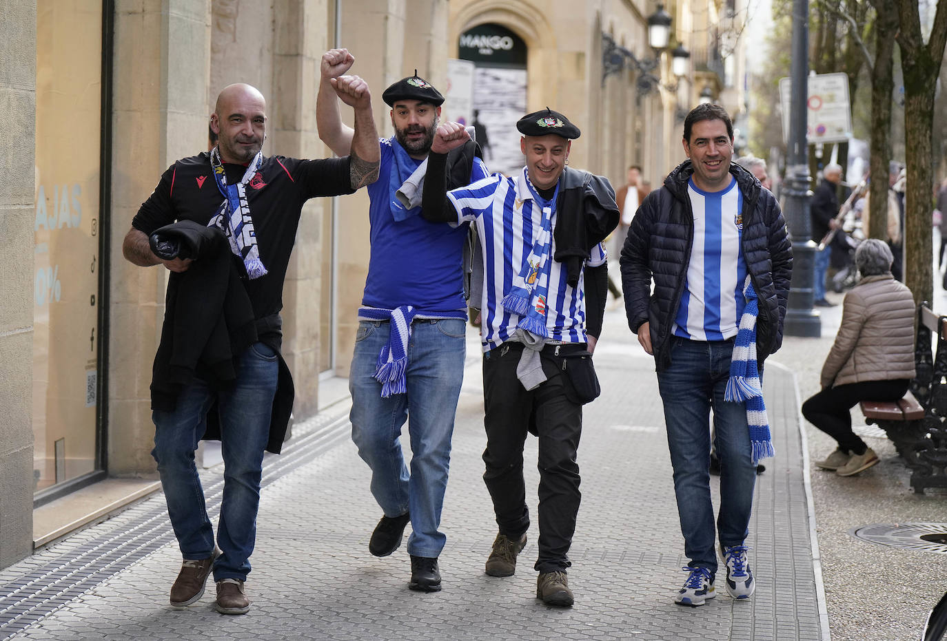 Fotos: Ambiente de lujo antes de un intenso derbi