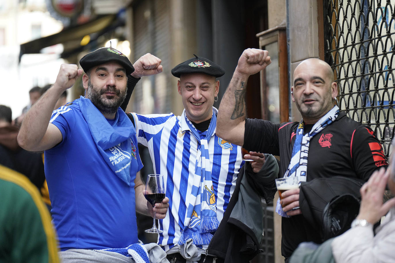 Fotos: Ambiente de lujo antes de un intenso derbi
