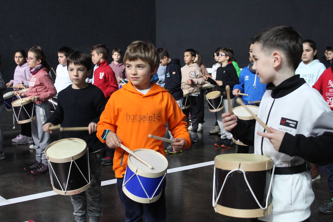 Fotos: Azpeitia se prepara para la Tamborrada