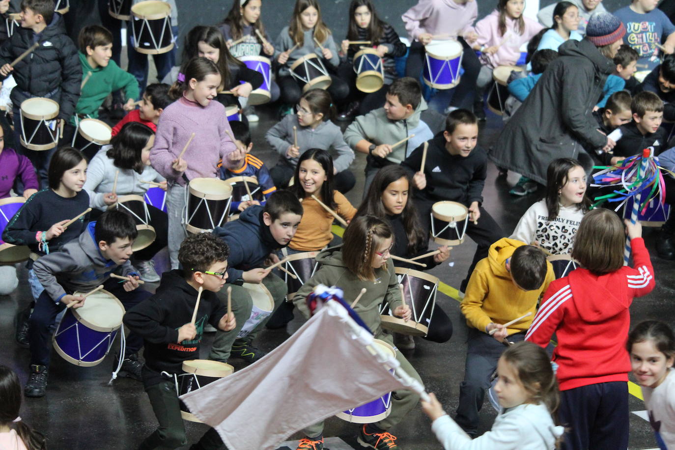 Fotos: Azpeitia se prepara para la Tamborrada
