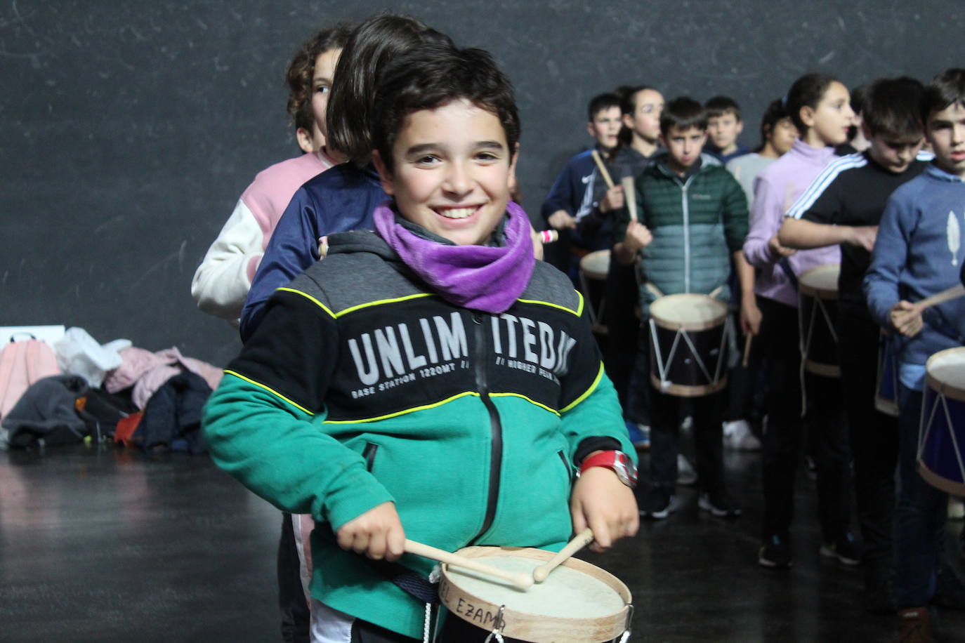 Fotos: Azpeitia se prepara para la Tamborrada