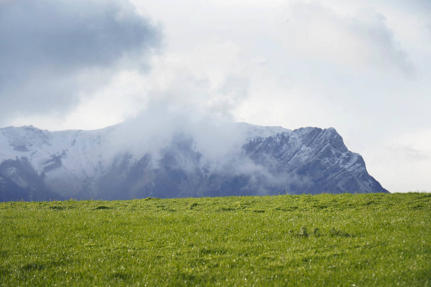 Fotos: La nieve llega a Gipuzkoa