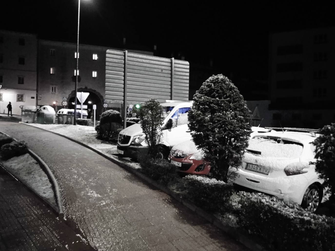 Fotos: La nieve llega a Gipuzkoa