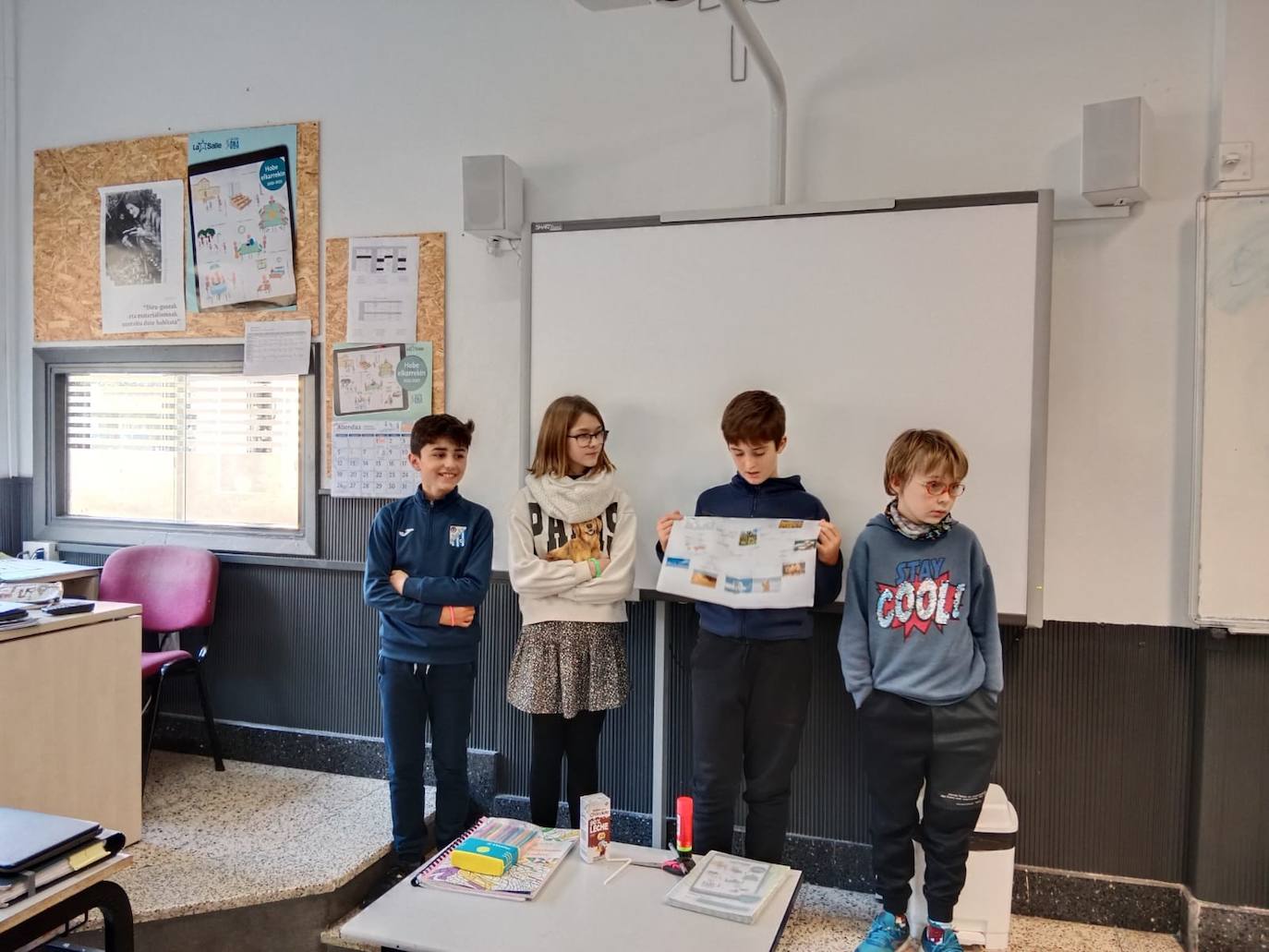 Fotos: Beasaingo La Sallen 1. DBHko ikasleek burututako Diversity proiektuak