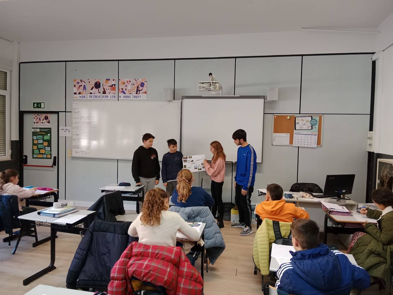 Fotos: Beasaingo La Sallen 1. DBHko ikasleek burututako Diversity proiektuak