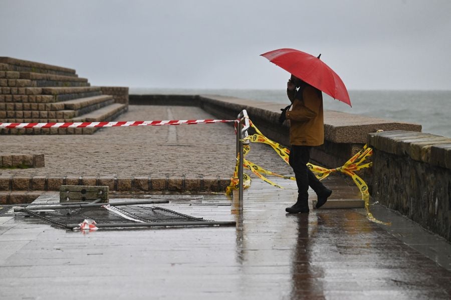 El Tiempo en Donostia: Jornada gris y lluviosa en Donostia