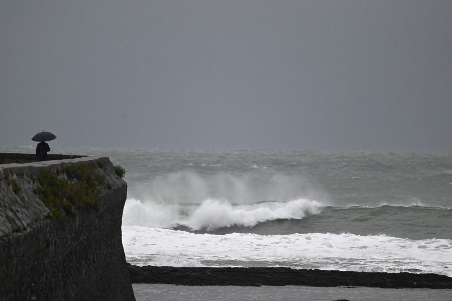 El Tiempo en Donostia: Jornada gris y lluviosa en Donostia