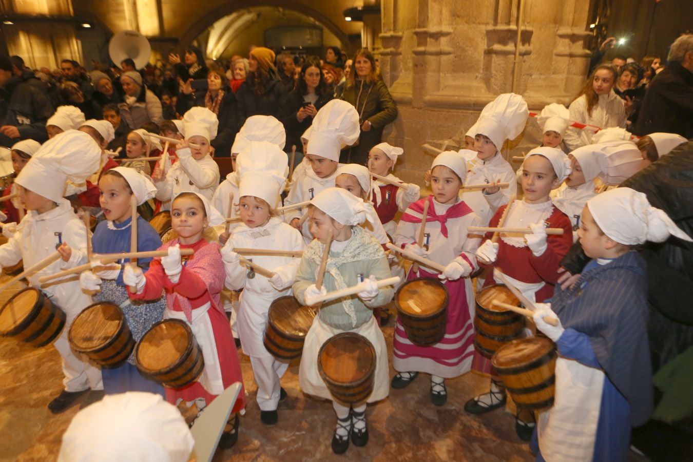 Fotos: Los más txikis calientan motores