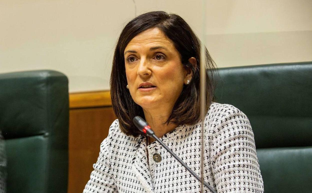 La consejera de Igualdad, Beatriz Artolazbal. 