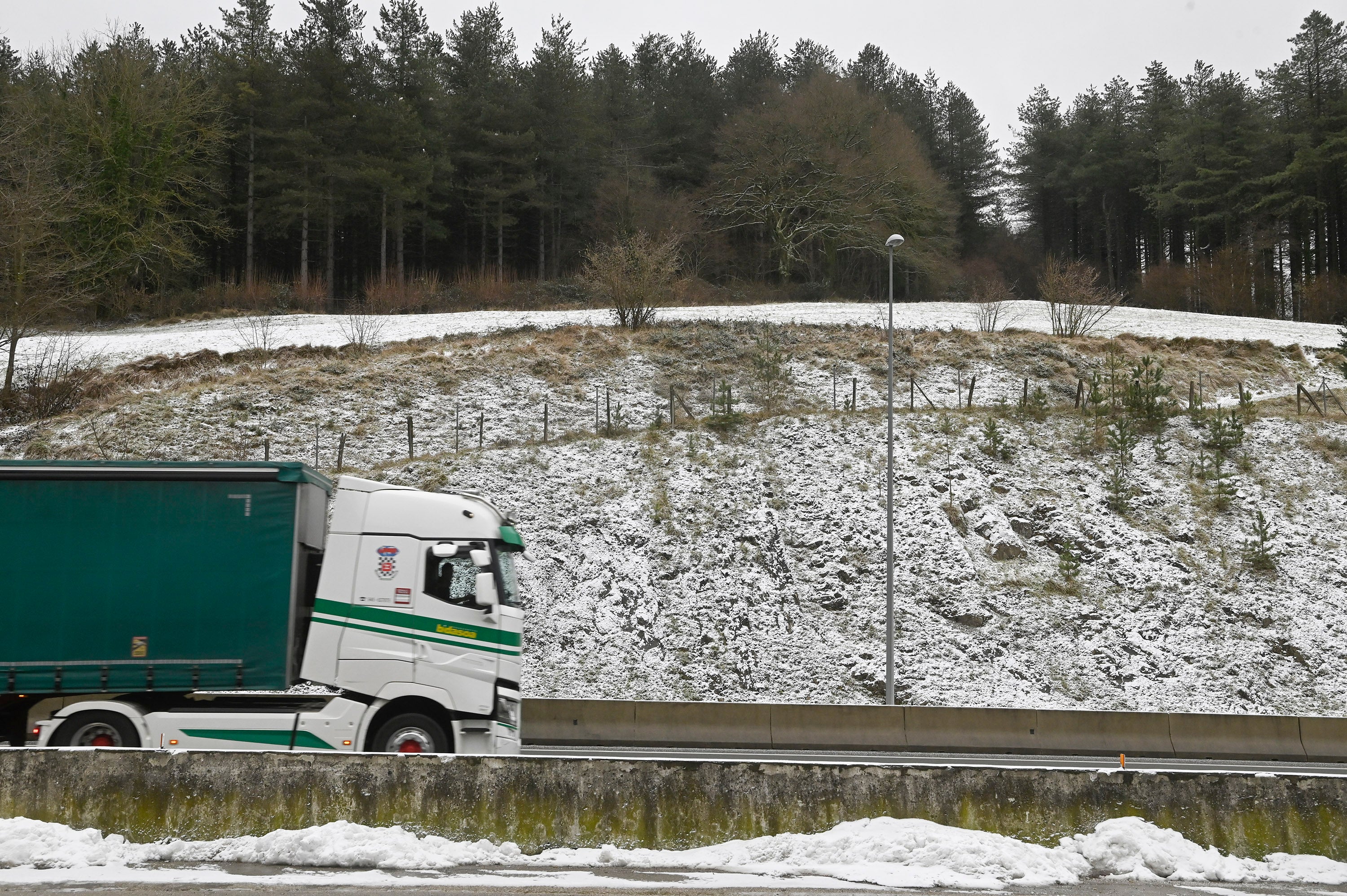 Fotos: Frío y nieve en Etzegarate