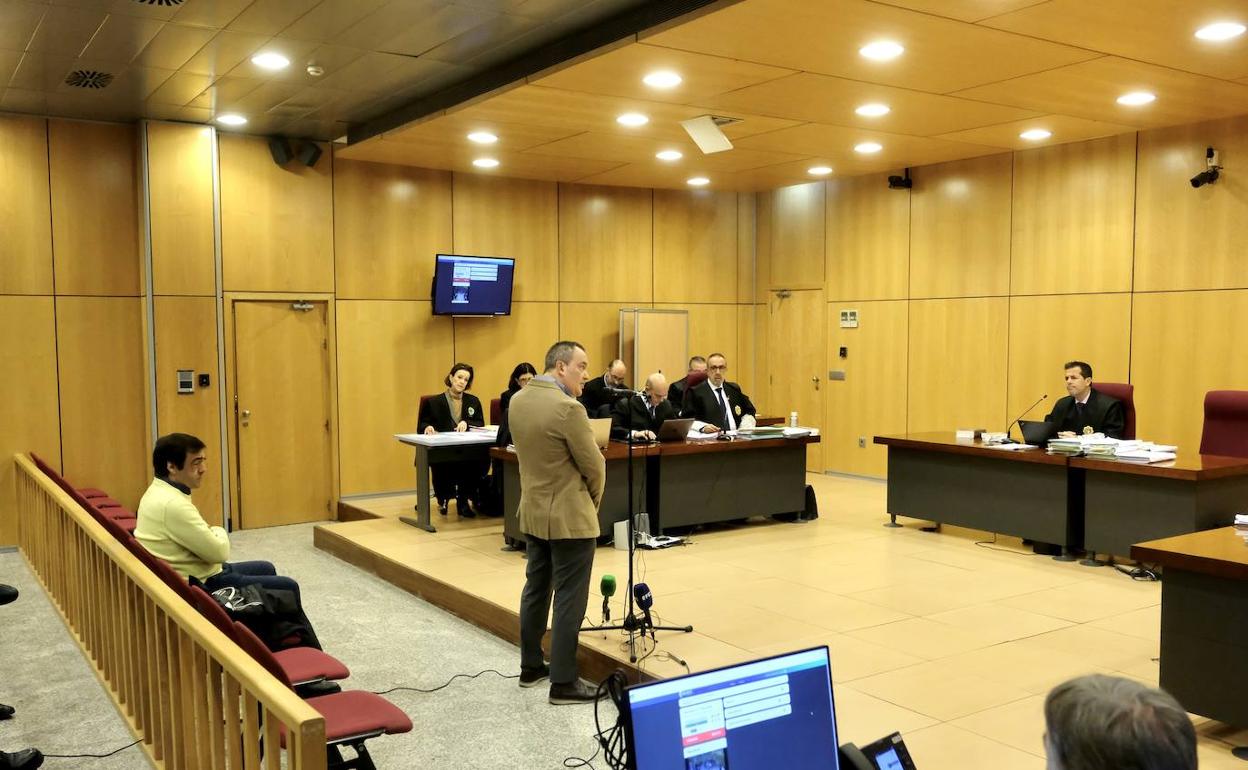 Un momentos de la vista que ha tenido lugar este miércoles.