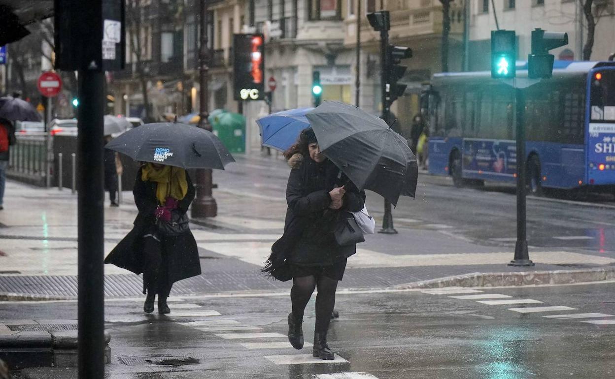 Las lluvias torrenciales aumentarán un 20% en Euskadi debido al cambio climático