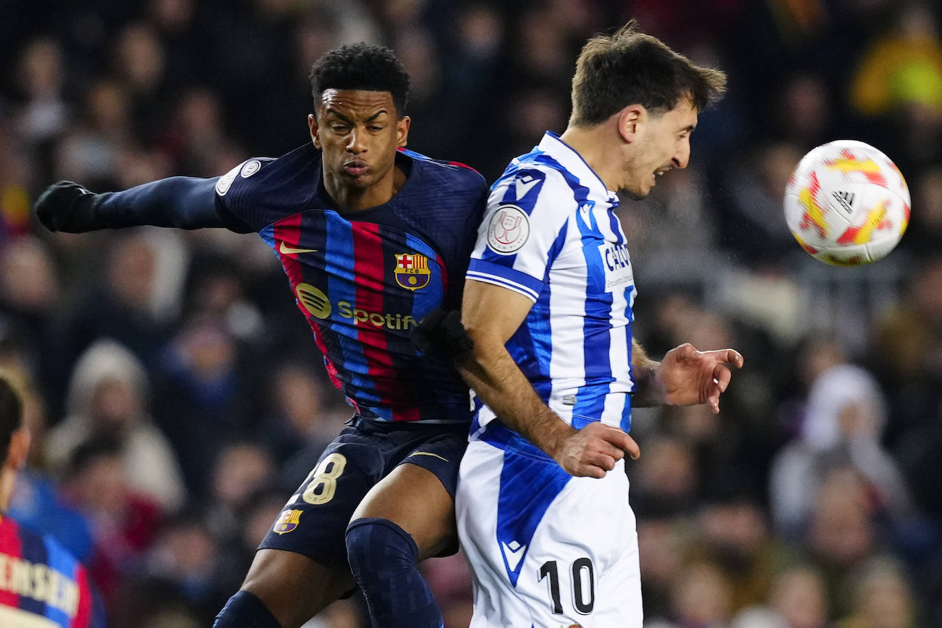 Fotos: Derrota de la Real ante el Barcelona