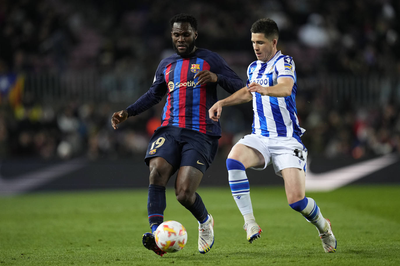 Fotos: Derrota de la Real ante el Barcelona