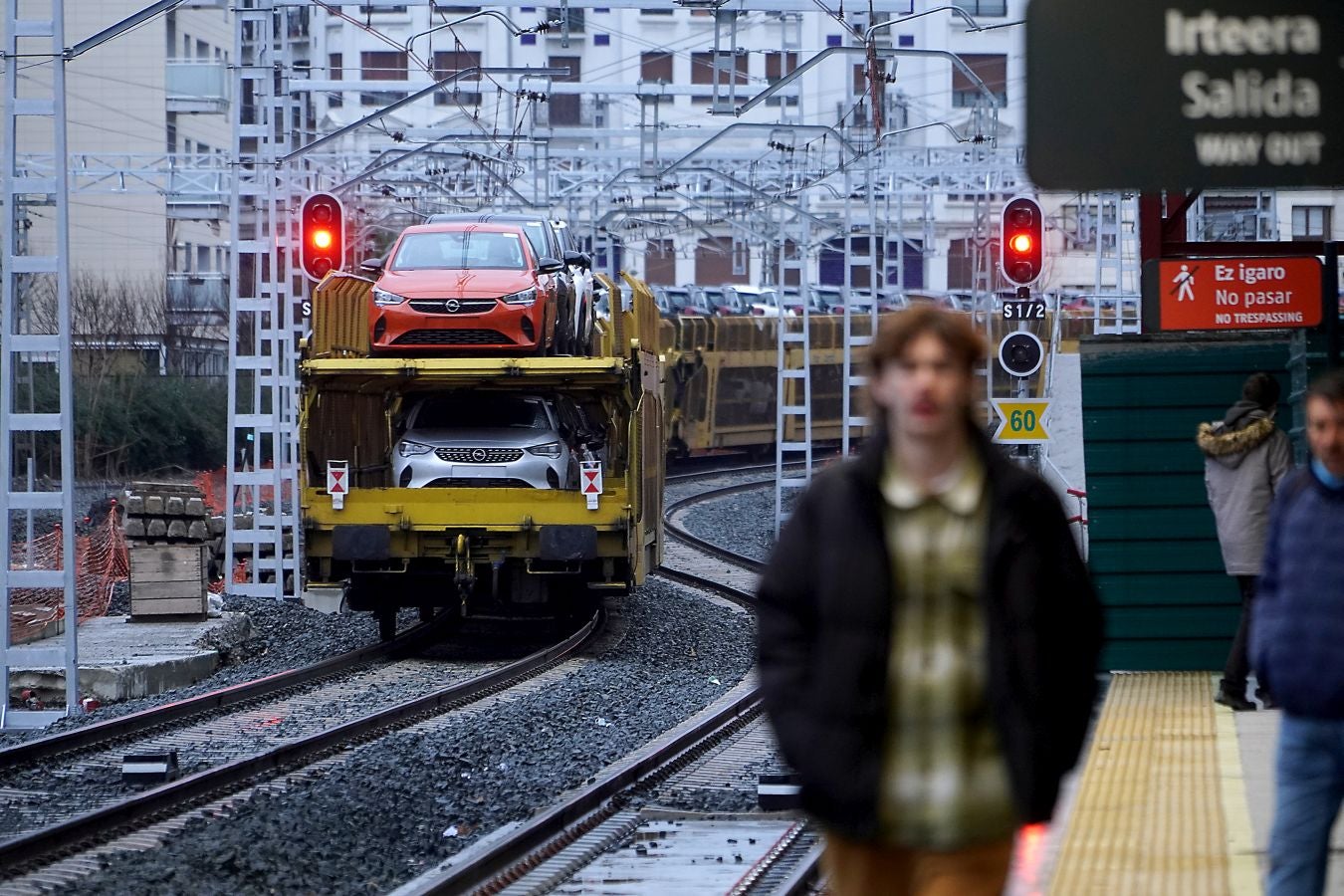 Fotos: Dos meses de la estación provisional de Atotxa