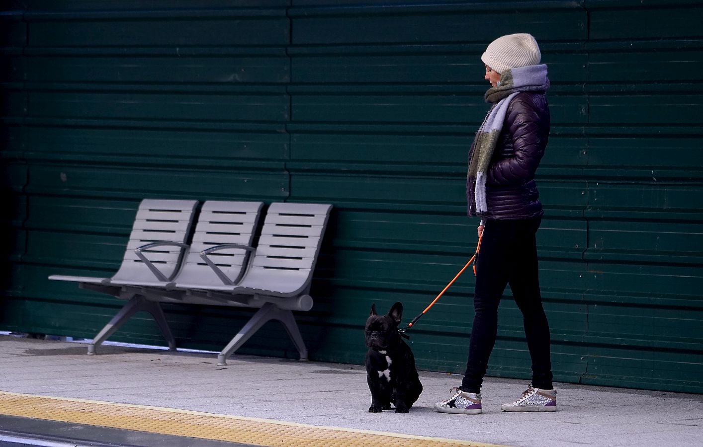 Fotos: Dos meses de la estación provisional de Atotxa