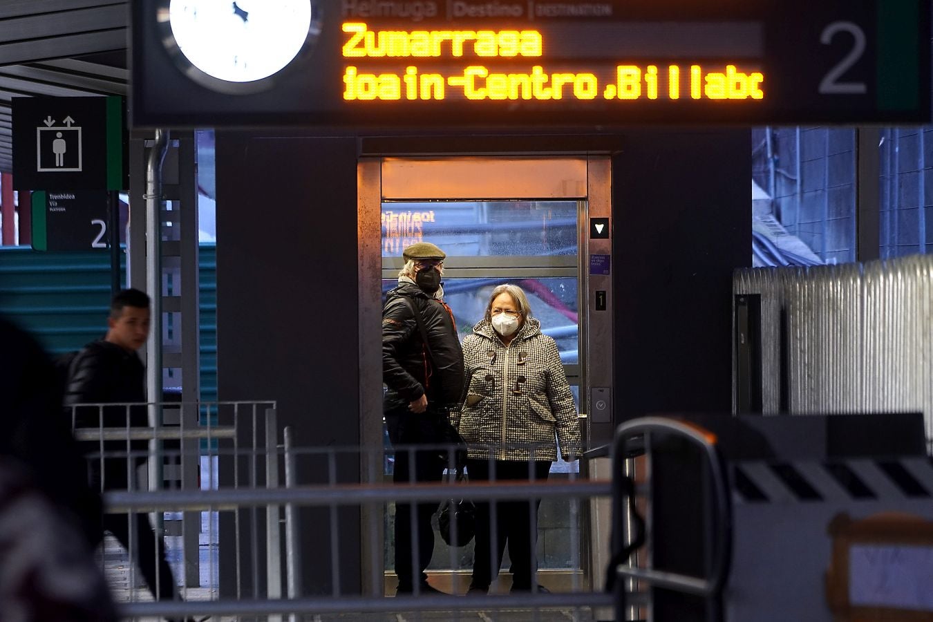 Fotos: Dos meses de la estación provisional de Atotxa
