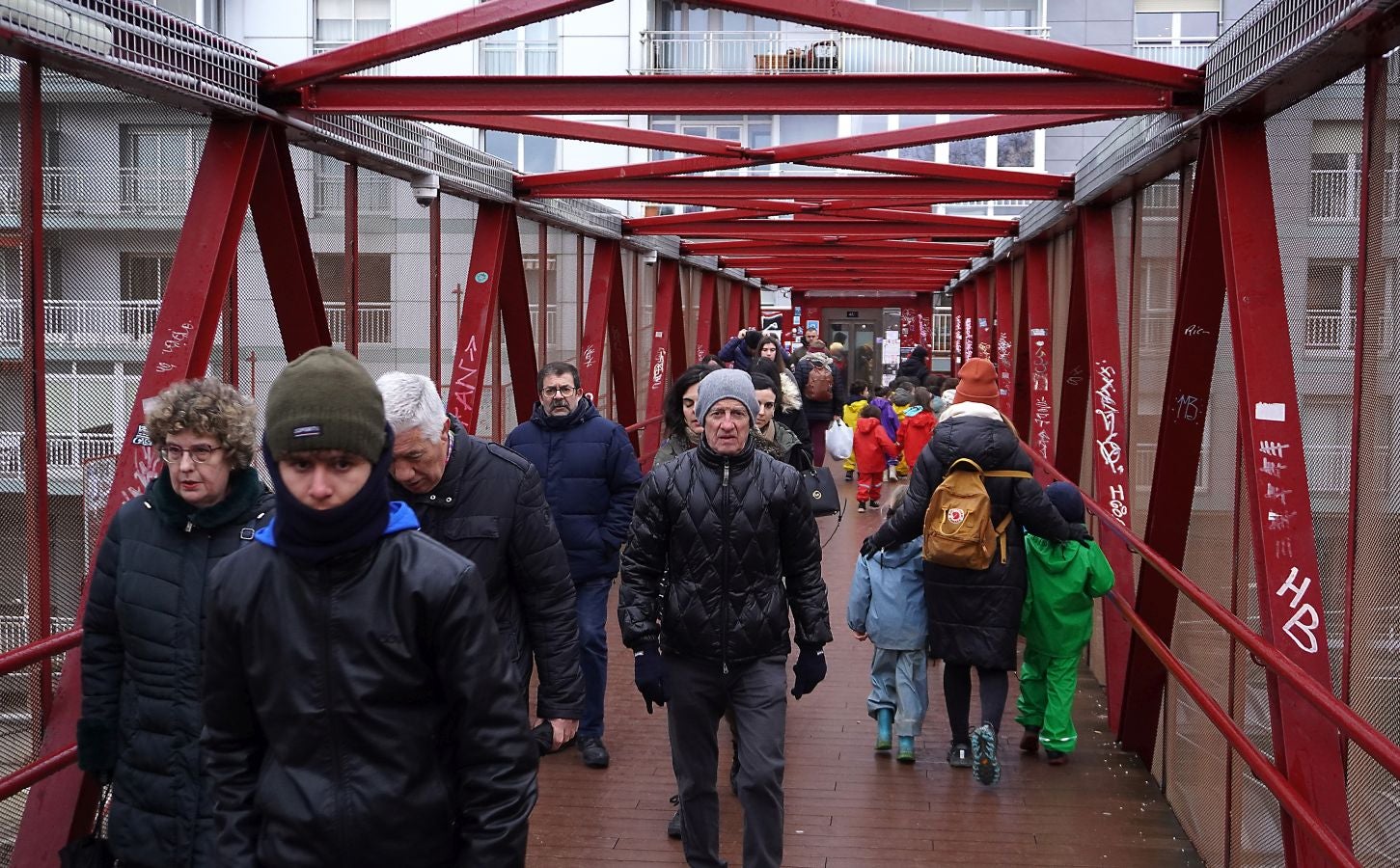 Fotos: Dos meses de la estación provisional de Atotxa