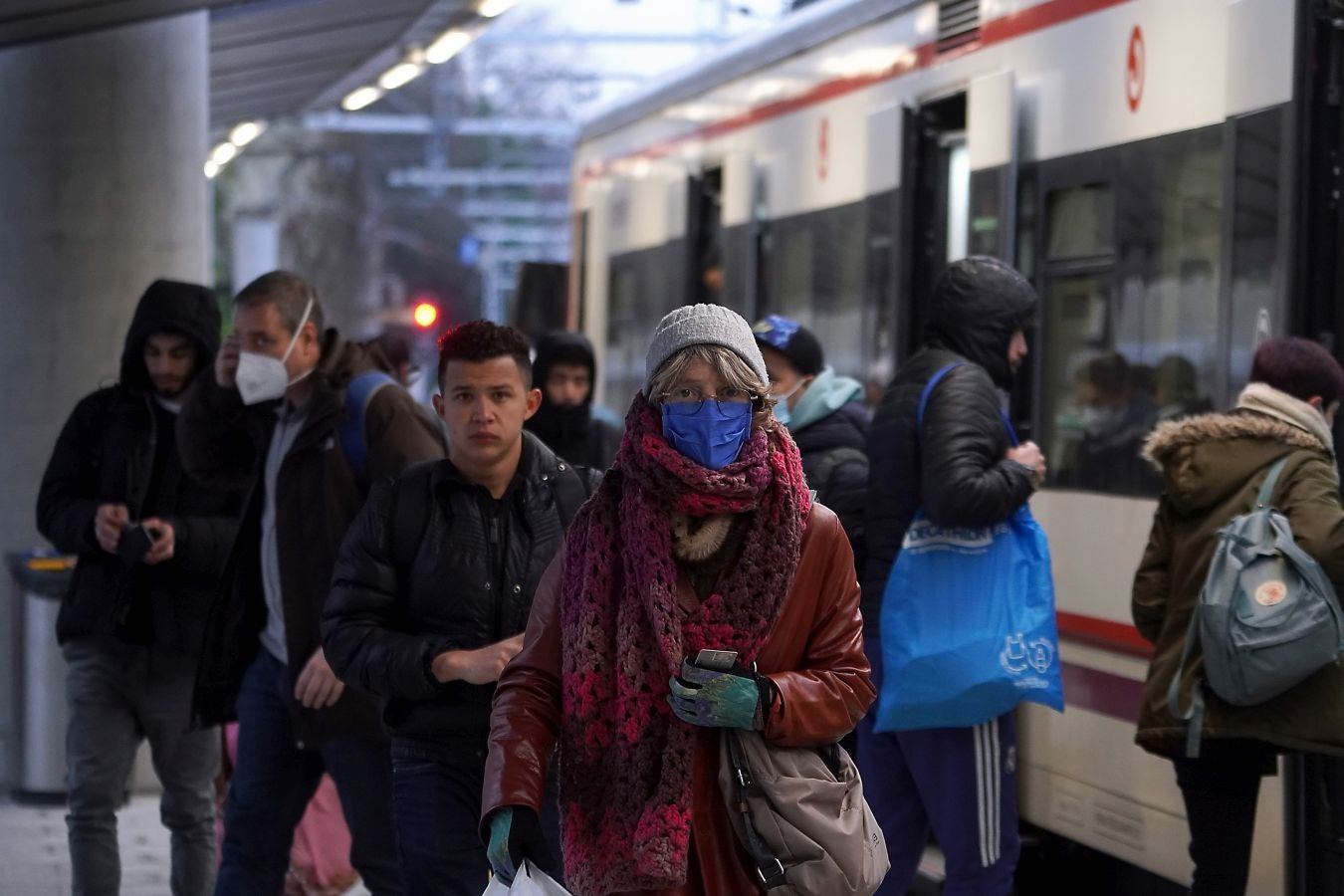 Fotos: Dos meses de la estación provisional de Atotxa