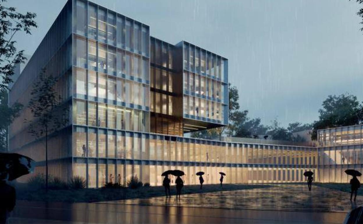 Imagen del futuro edificio. 