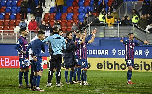 1x1 de los jugadores del Eibar contra el Leganés