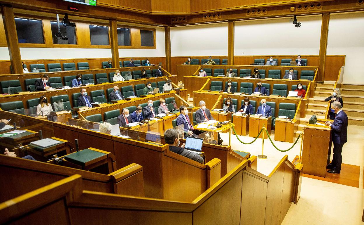 Imagen del Parlamento Vasco. 