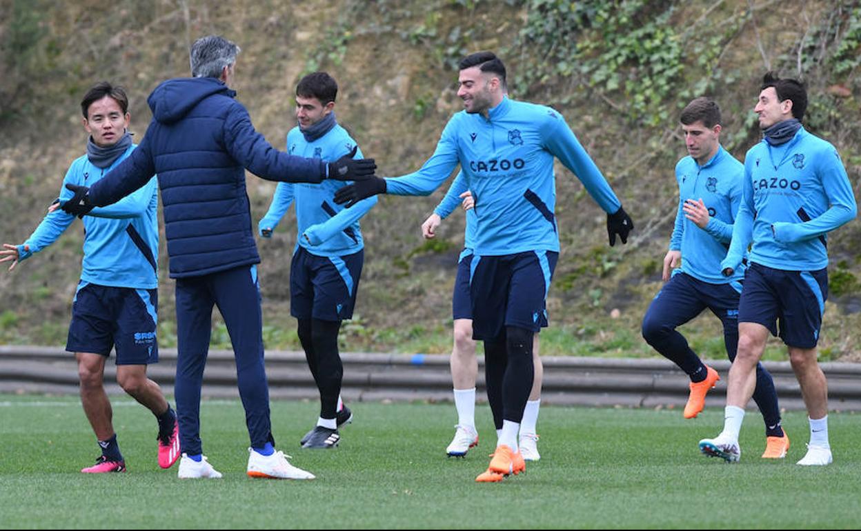 Real Sociedad: La Real Sociedad no se entrena hoy ni mañana y el jueves empezará a preparar el choque ante el Espanyol