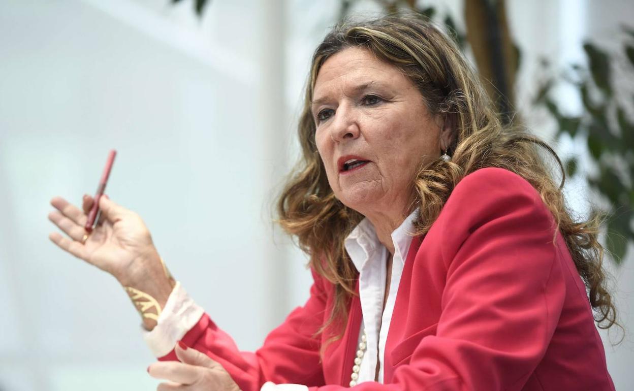 Gotzone Sagardui, consejera de Salud del Gobierno Vasco.