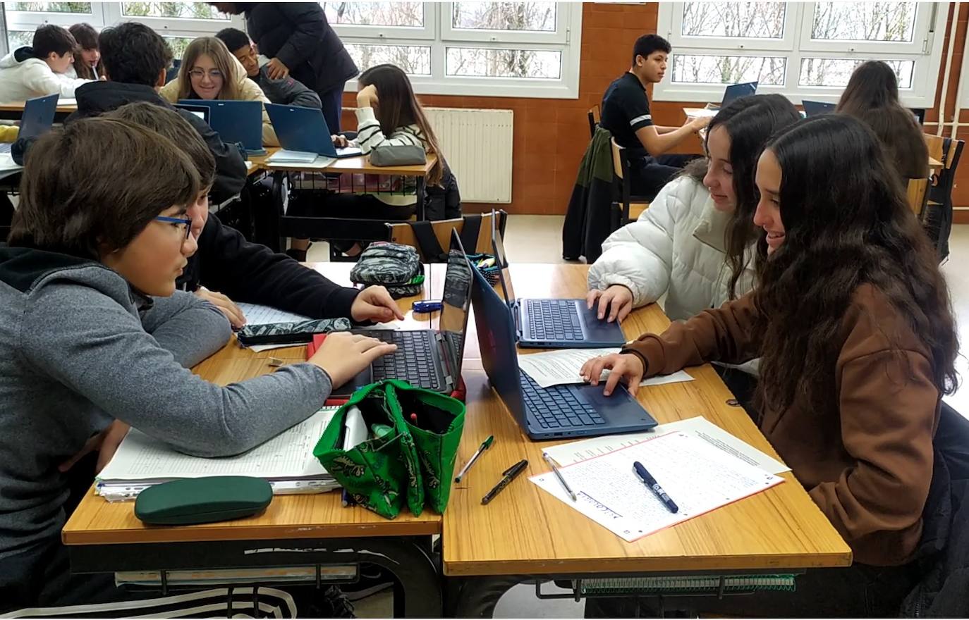 Fotos: Ezagutu Tolosako Herrikideko ikasleak