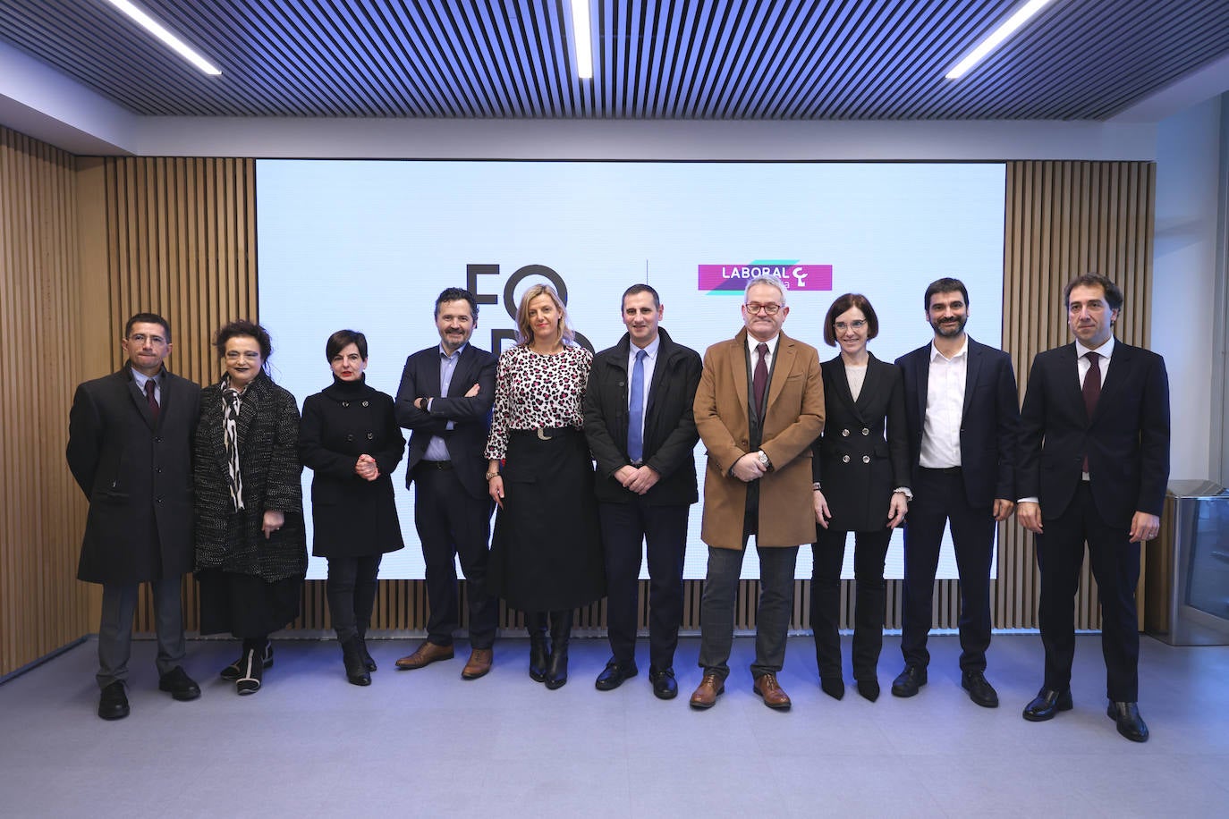 Representantes de Laboral Kutxa.