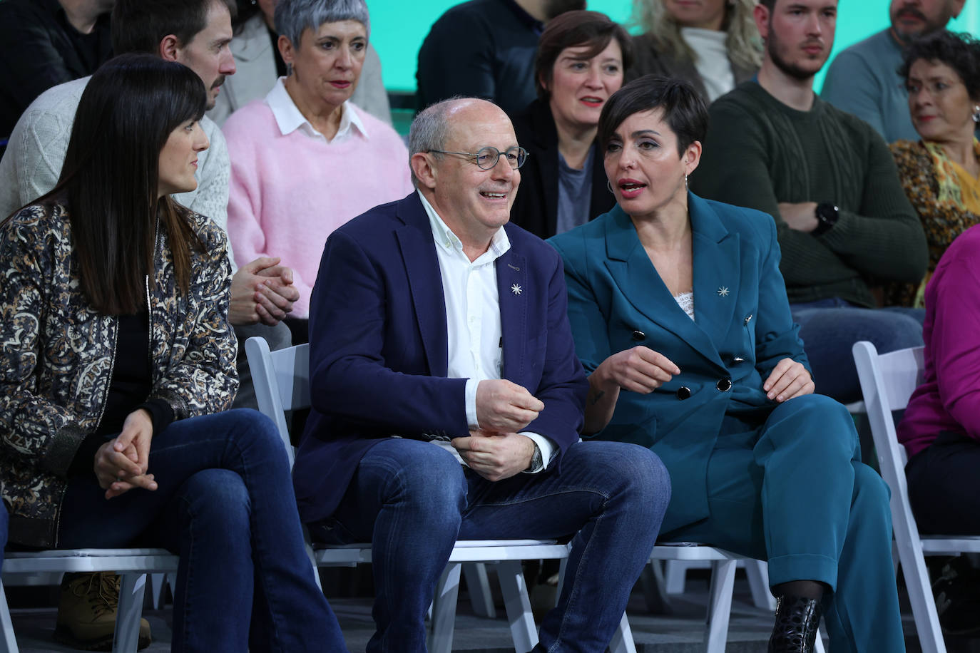 Fotos: Presentación de la candidatura de Izagirre a la Alcaldía de San Sebastián