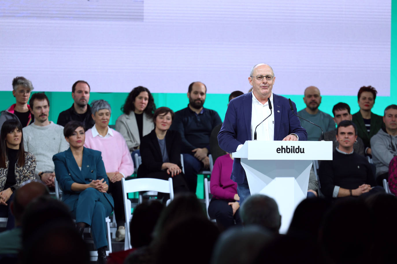 Fotos: Presentación de la candidatura de Izagirre a la Alcaldía de San Sebastián