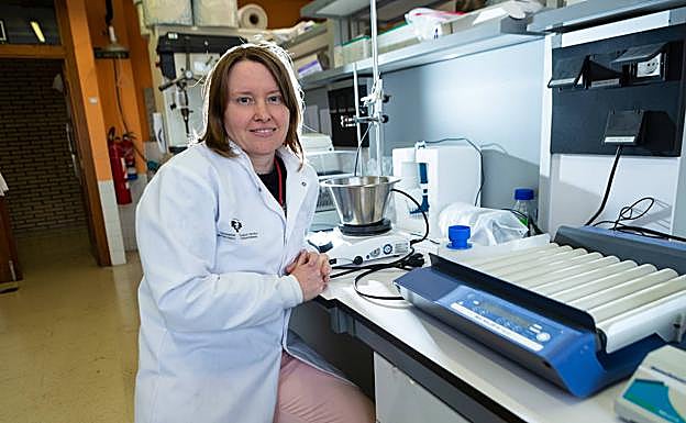 Ana Beloqui es investigadora junior en el centro donostiarra de Diseño e Ingeniería macromolecular Polymat. 